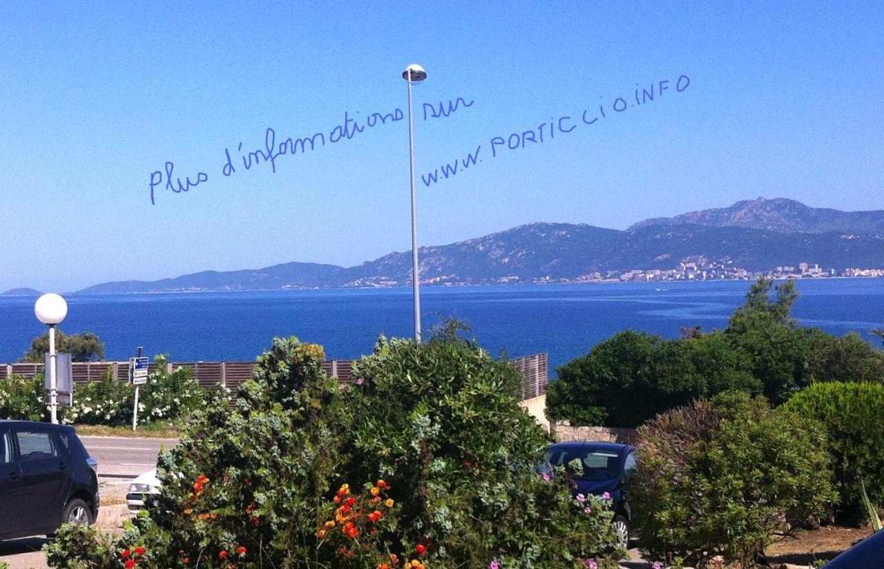 Vue Mer Panoramique Plage 50M Porticcio Corse Экстерьер фото