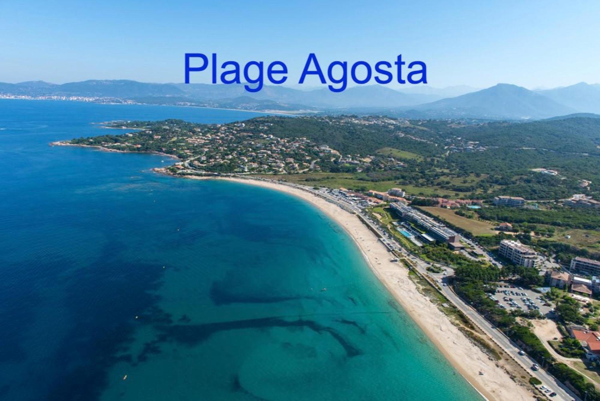 Vue Mer Panoramique Plage 50M Porticcio Corse Экстерьер фото